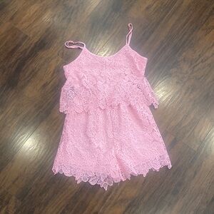 Lace romper